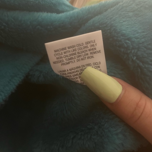 Luxurious Teal Women's Robe Small - Picture 7 of 7